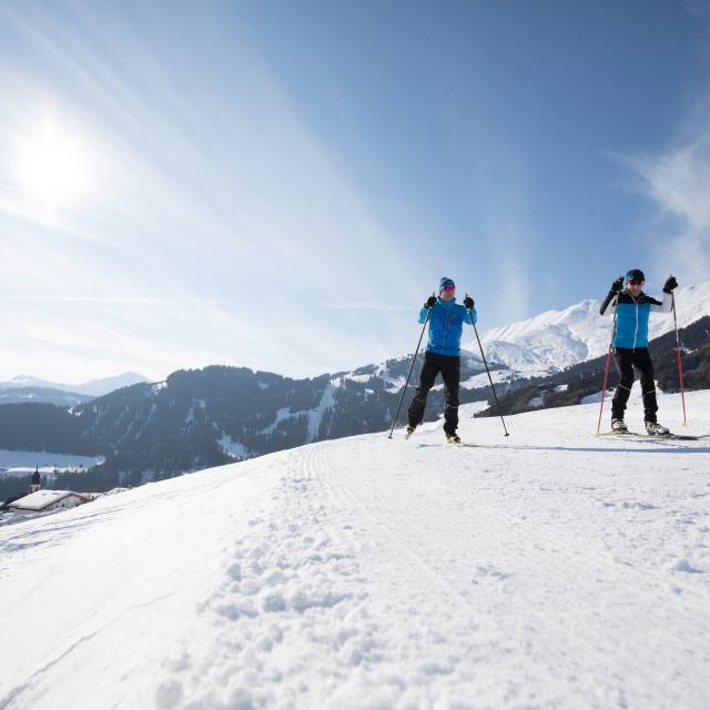 Langlauf Loipe Serfaus