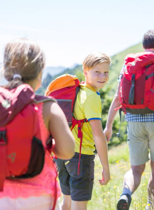 Wandern Familie Serfaus