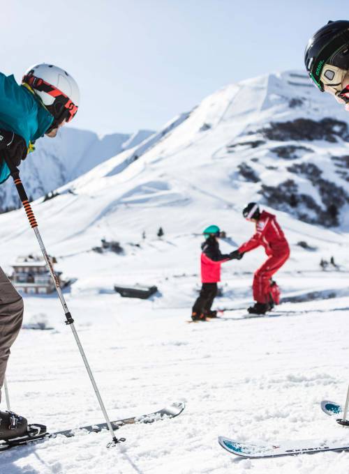 Ski fahren Serfaus